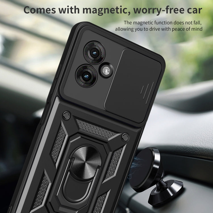 For Motorola Moto G55 Sliding Camera Cover Design TPU+PC Phone Case(Rose Gold) - free shipping - PMC TechLife - Order now!