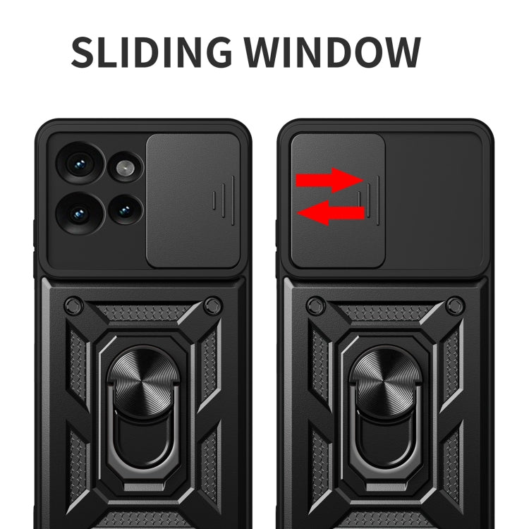 For Motorola Edge 50 5G Sliding Camera Cover Design TPU+PC Phone Case(Blue) - free shipping - PMC TechLife - Order now!