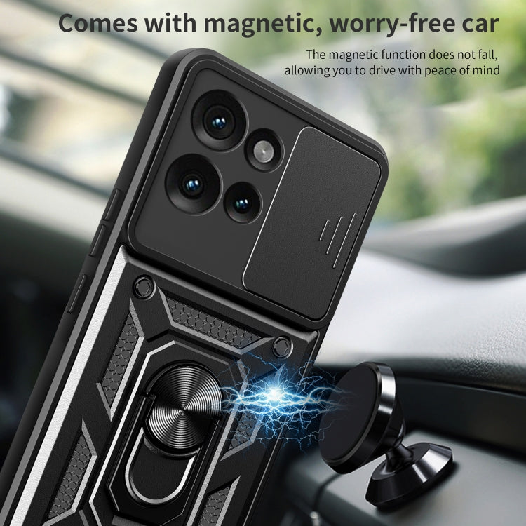 For Motorola Edge 50 5G Sliding Camera Cover Design TPU+PC Phone Case(Blue) - free shipping - PMC TechLife - Order now!