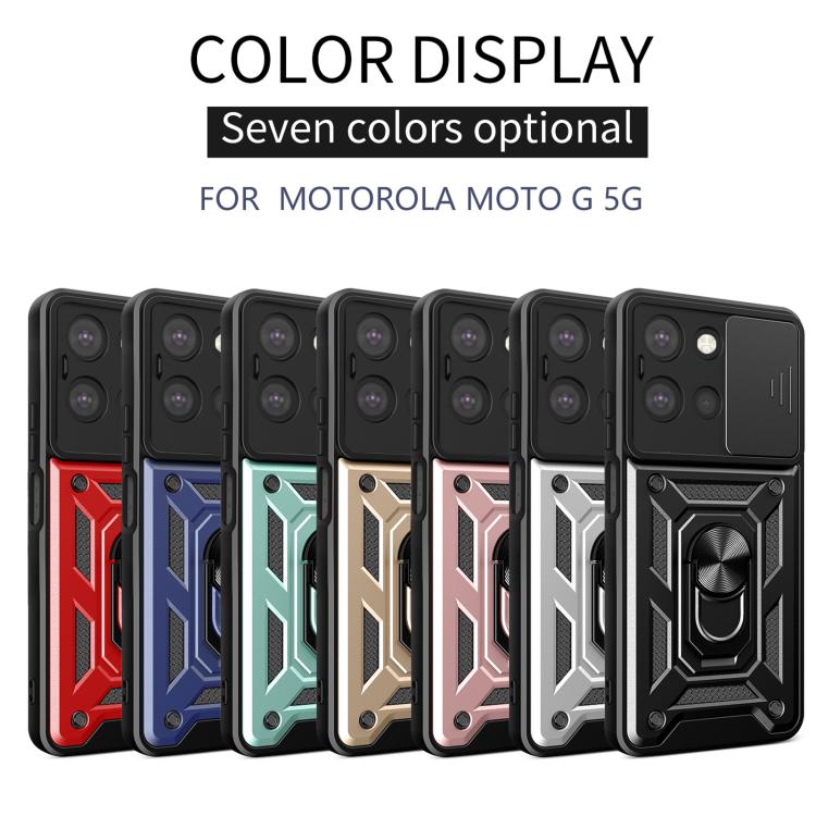For Motorola Moto G 2025 Sliding Camera Cover Design TPU+PC Phone Case(Mint Green) - free shipping - PMC TechLife - Order now!