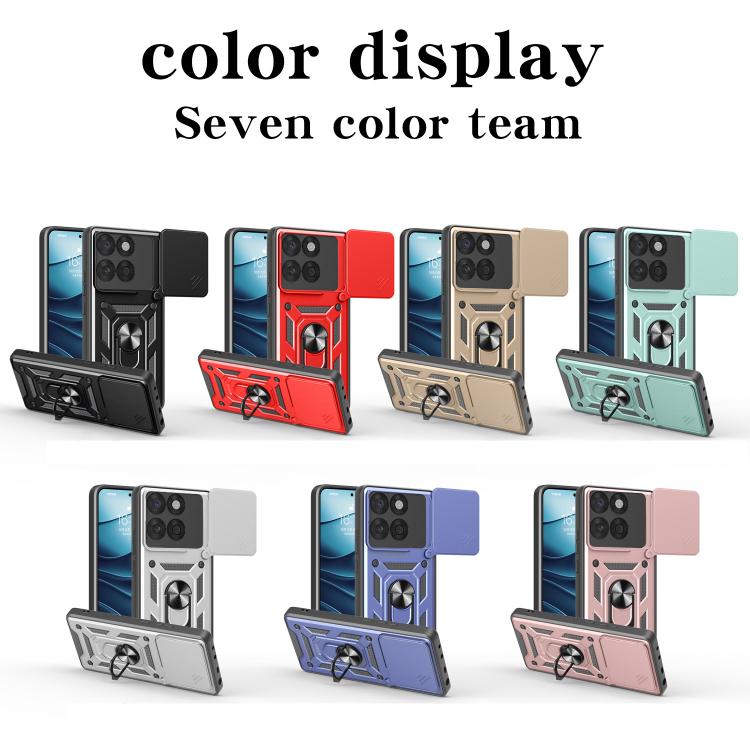 For Motorola Edge 60 Fusion Sliding Camera Cover Design TPU+PC Phone Case(Red) - free shipping - PMC TechLife - Order now!