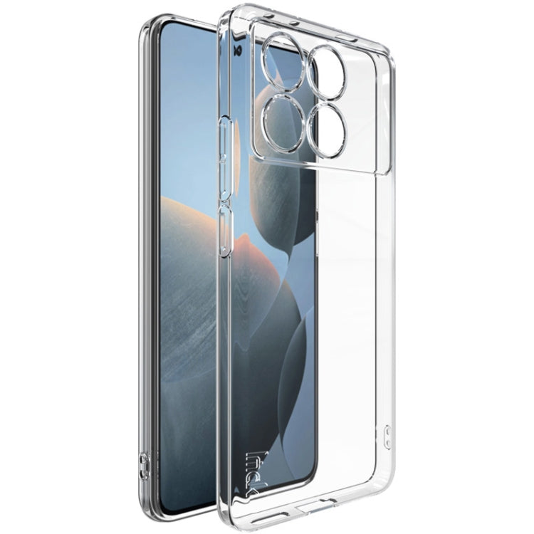 For Xiaomi Poco X6 Pro 5G/Redmi K70E 5G imak UX-5 Series Transparent Shockproof TPU Protective Case(Transparent) - K70E Cases by imak | Online Shopping South Africa | PMC TechLife | Buy Now Pay Later Mobicred