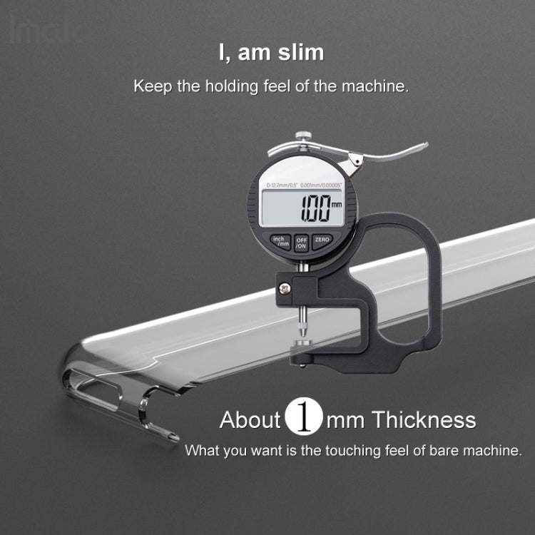 For Xiaomi Poco X6 Pro 5G/Redmi K70E 5G imak UX-5 Series Transparent Shockproof TPU Protective Case(Transparent) - K70E Cases by imak | Online Shopping South Africa | PMC TechLife | Buy Now Pay Later Mobicred