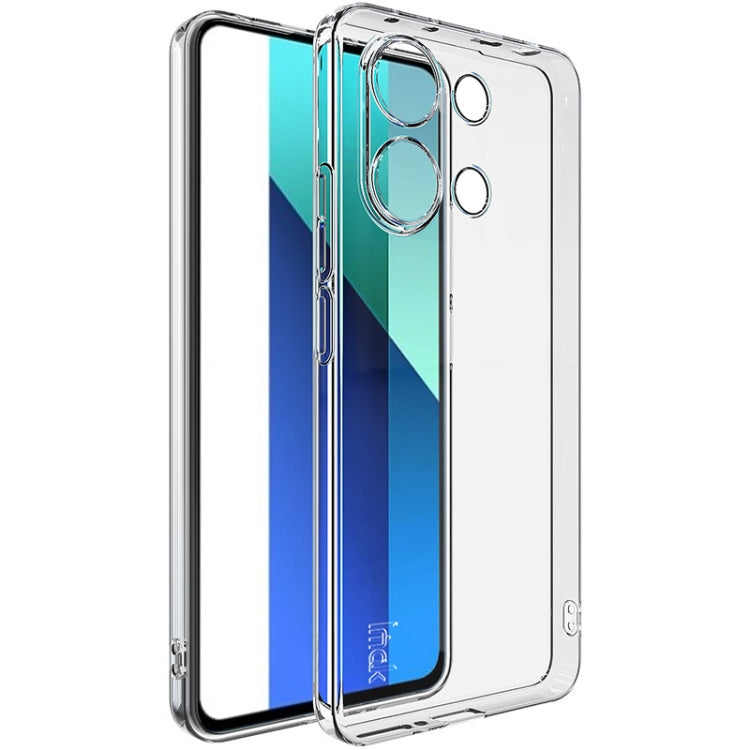 For Xiaomi Redmi Note 13 4G imak UX-5 Series Transparent Shockproof TPU Protective Case(Transparent) - Note 13 Cases by imak | Online Shopping South Africa | PMC TechLife | Buy Now Pay Later Mobicred