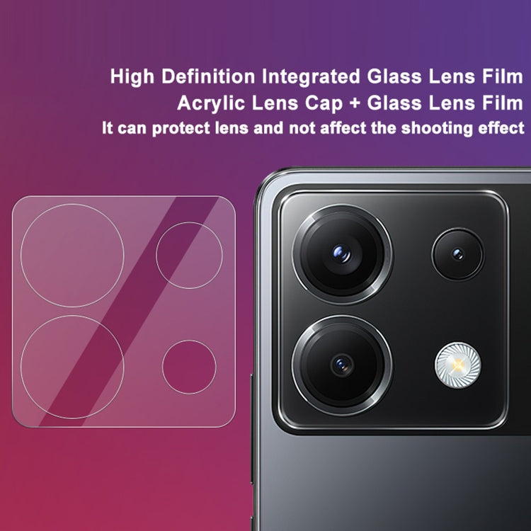 For Xiaomi Poco X6 5G imak High Definition Integrated Glass Lens Film - free shipping - PMC TechLife - Order now!