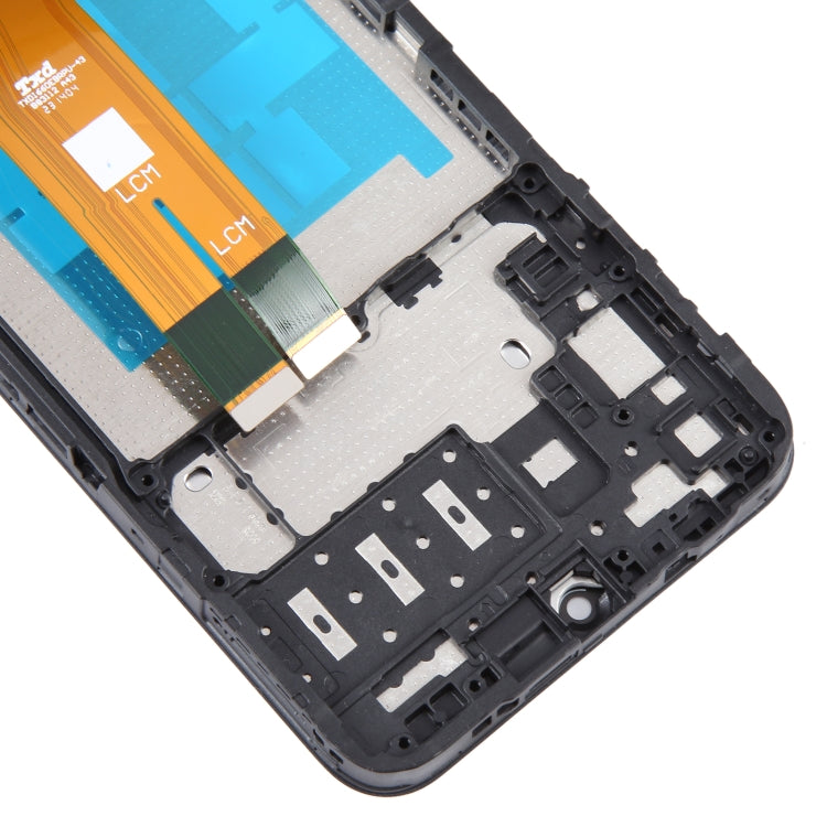 For Samsung Galaxy A14 SM-A145F Original LCD Screen Digitizer Full Assembly with Frame - free shipping - PMc TechLife - Order now!