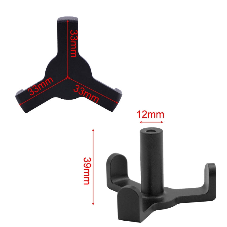 XH-6287 Car Trunk Organizer Bag Storage Aluminum Alloy Hook For Tesla Model 3 2018-2021(Black) - Auto Fastener & Clips by PMC TechLife | Online Shopping South Africa | PMC TechLife | Buy Now Pay Later Mobicred