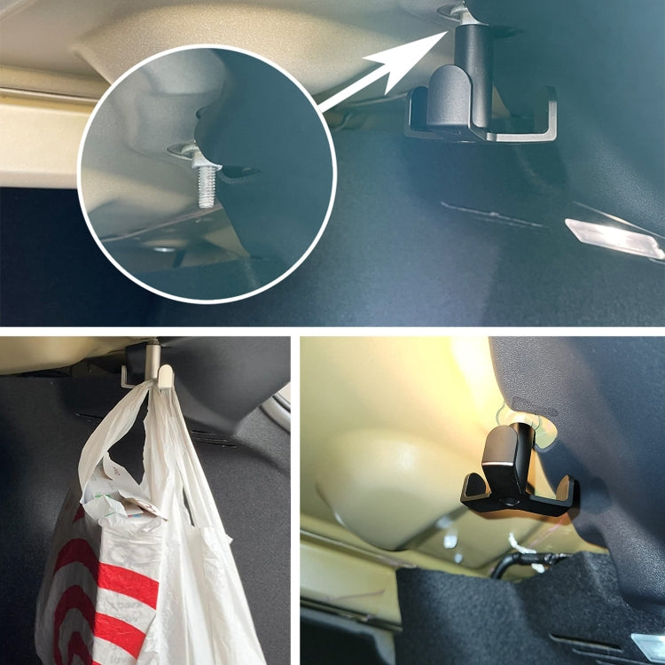 XH-6287 Car Trunk Organizer Bag Storage Aluminum Alloy Hook For Tesla Model 3 2018-2021(Blue) - Auto Fastener & Clips by PMC TechLife | Online Shopping South Africa | PMC TechLife | Buy Now Pay Later Mobicred