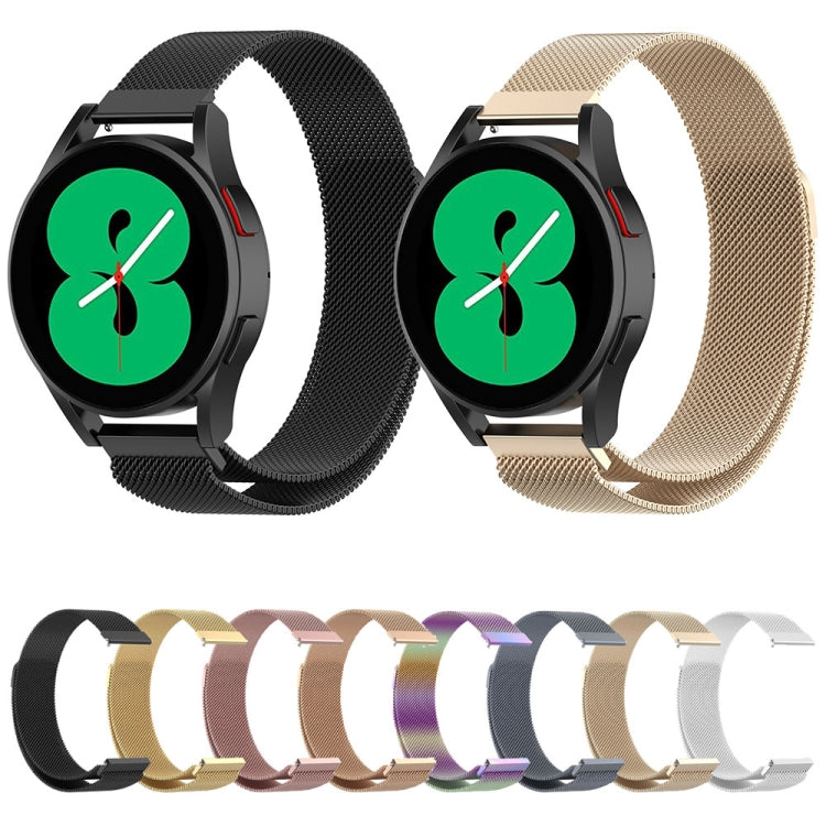 For Huawei Watch 4 / 4 Pro Milan Magnetic Metal Watch Band(Colorful) - Watch Bands by PMC TechLife | Online Shopping South Africa | PMC TechLife