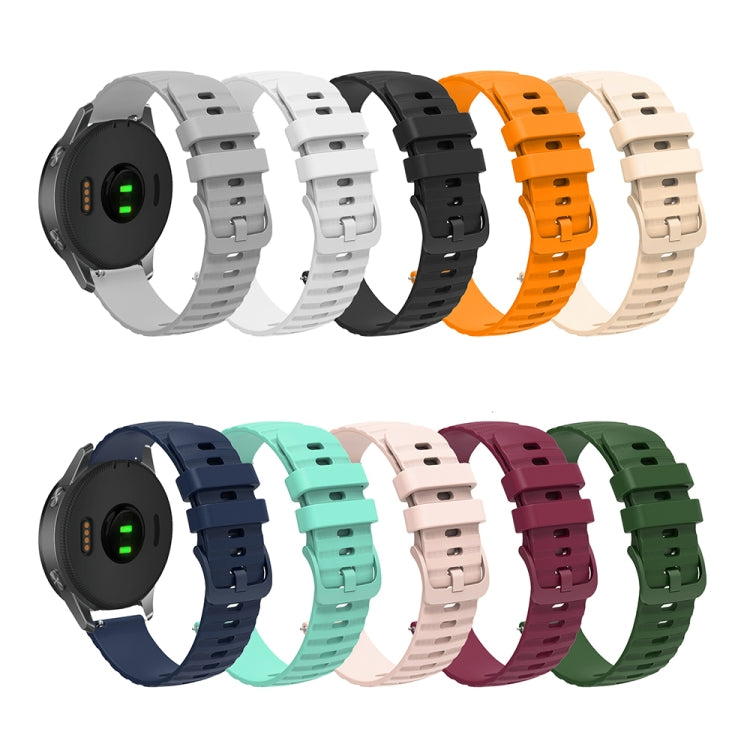 For Huawei Watch 4 / 4 Pro Wavy Dot Pattern Solid Color Silicone Watch Band(Wine Red) - free shipping - PMC TechLife - Order now!