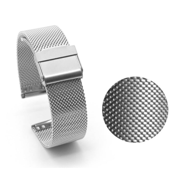 For Huawei Watch 4 / 4 Pro Milan Steel Mesh Double Buckle Watch Band(Black) - Watch Bands by PMC TechLife | Online Shopping South Africa | PMC TechLife | Buy Now Pay Later Mobicred