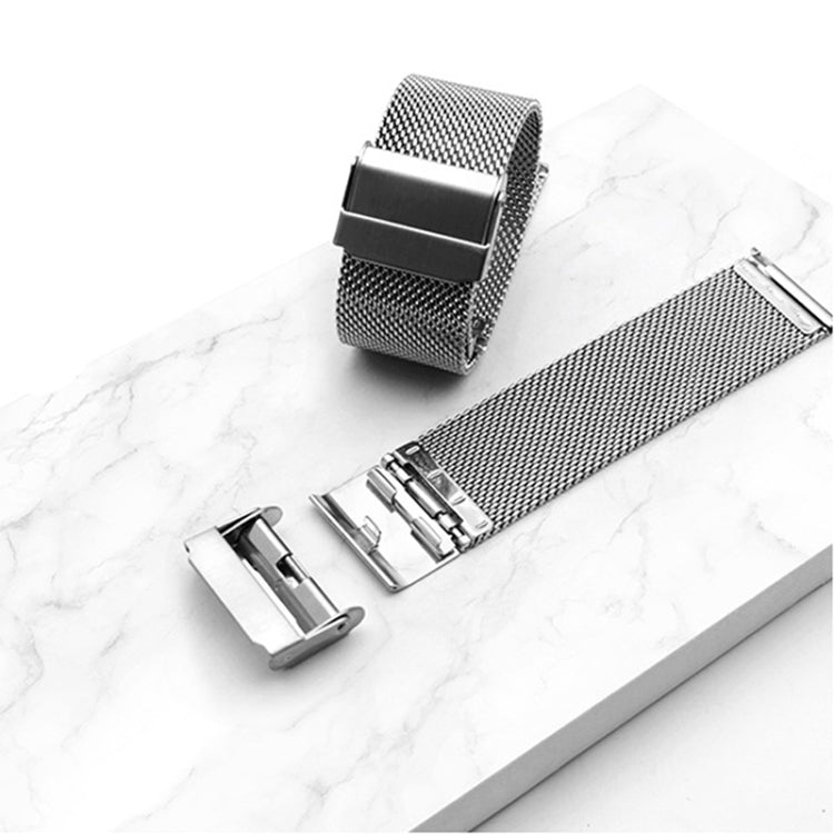 For Huawei Watch 4 / 4 Pro Milan Steel Mesh Double Buckle Watch Band(Black) - Watch Bands by PMC TechLife | Online Shopping South Africa | PMC TechLife | Buy Now Pay Later Mobicred