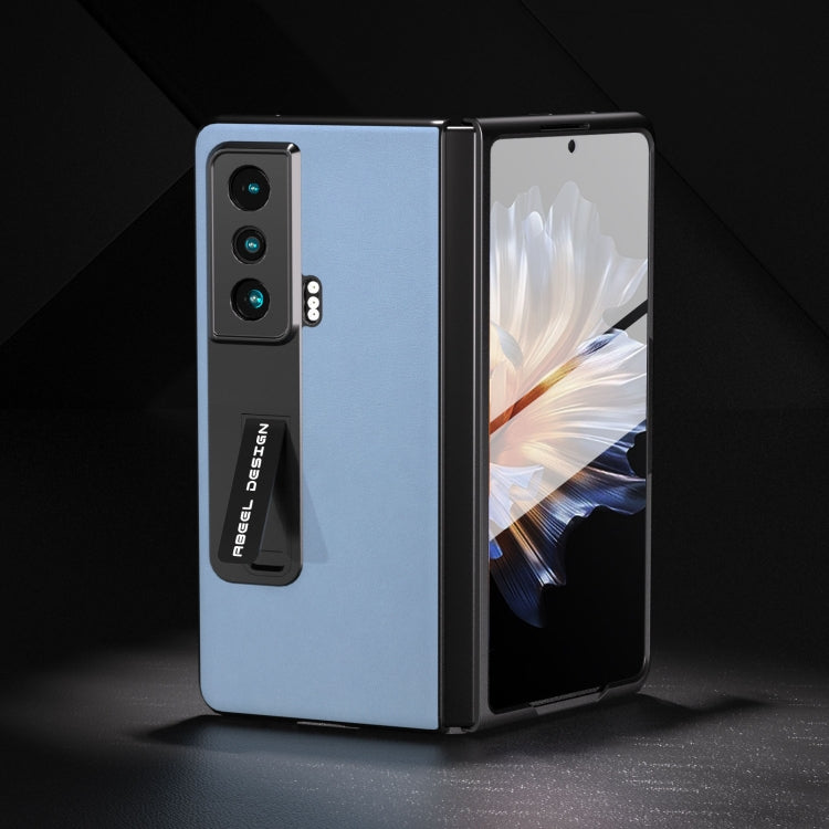 For Honor Magic Vs ABEEL Haze Texture PU Phone Case(Twilight Blue) - Honor Cases by PMC TechLife | Online Shopping South Africa | PMC TechLife | Buy Now Pay Later Mobicred