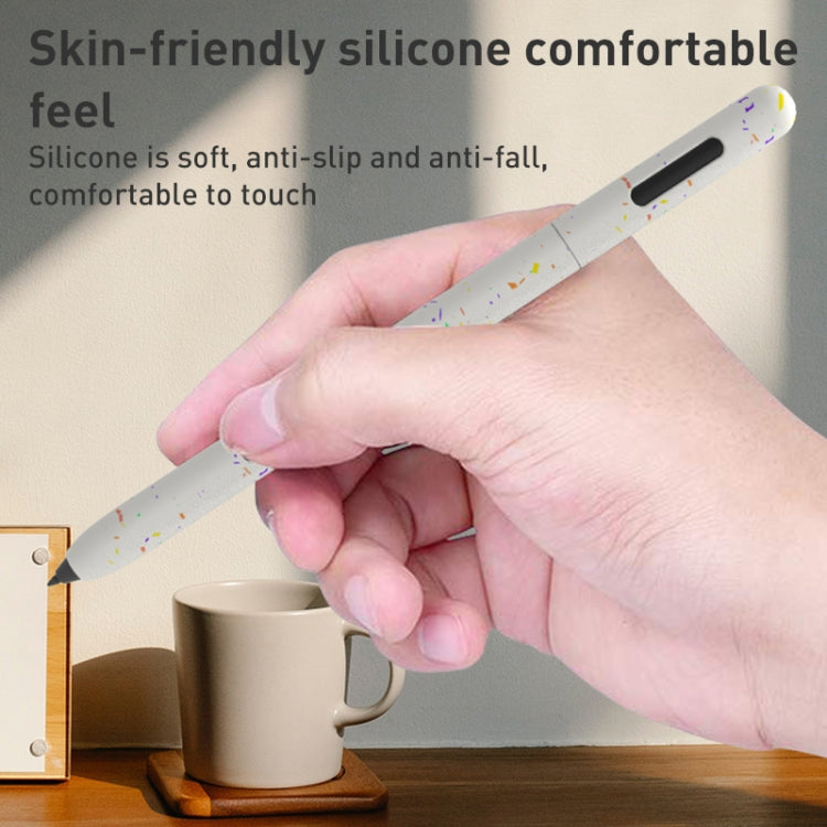 For Samsung Galaxy Tab S7 LOVE MEI Luminous Silicone Protective Pen Case(White) - Pencil Accessories by LOVE MEI | Online Shopping South Africa | PMC TechLife