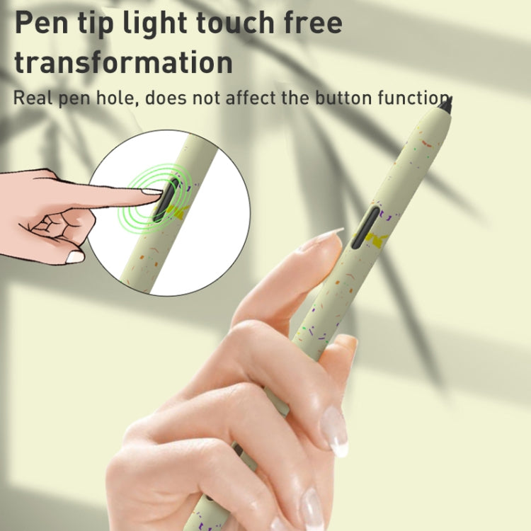 For Samsung Galaxy Tab S7 LOVE MEI Luminous Silicone Protective Pen Case(White) - Pencil Accessories by LOVE MEI | Online Shopping South Africa | PMC TechLife