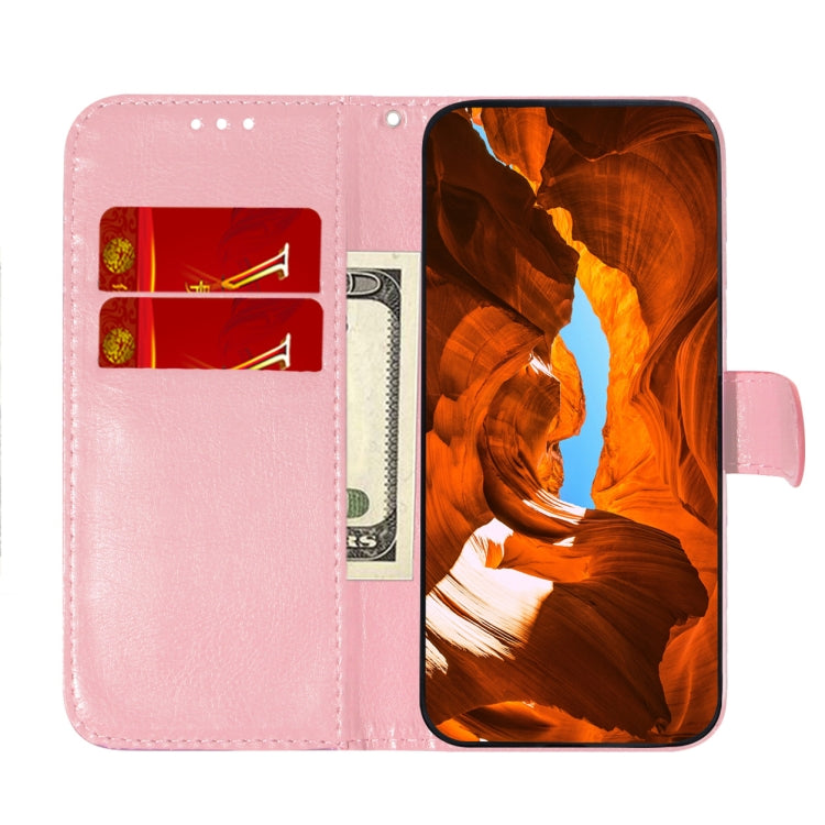 For iPhone 16 Colorful Magnetic Buckle Leather Phone Case(Pink) - iPhone 16 Cases by PMC TechLife | Online Shopping South Africa | PMC TechLife | Buy Now Pay Later Mobicred