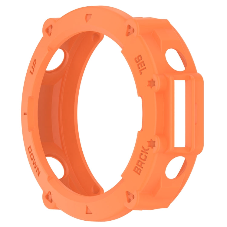 For Amazfit T-Rex Ultra Armor Hollow Watch Protective Case(Orange) - Watch Cases by PMC TechLife | Online Shopping South Africa | PMC TechLife