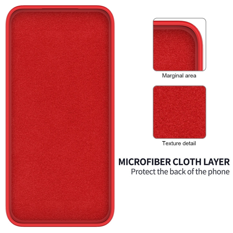 For vivo Y17s 4G Pure Color Liquid Silicone Shockproof Phone Case(Red) - free shipping - PMC TechLife - Order now!