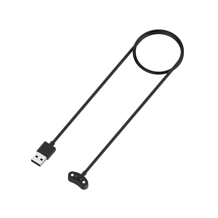 For Ticwatch Pro 5 Magnetic Cradle Charger USB Charging Cable, Lenght: 1m(Black) - Charger by PMC TechLife | Online Shopping South Africa | PMC TechLife | Buy Now Pay Later Mobicred