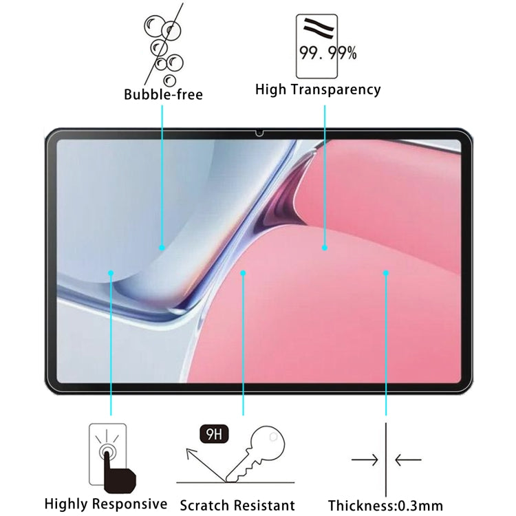 For Doogee T20 Ultra 12 inch 25pcs 9H 0.3mm Explosion-proof Tempered Glass Film - free shipping - PMC TechLife - Order now!