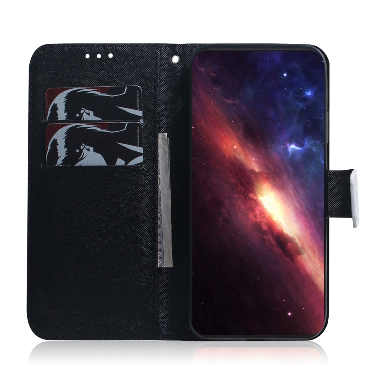 For iPhone 16 Pro Coloured Drawing Flip Leather Phone Case(Anger) - iPhone 16 Pro Cases by PMC TechLife | Online Shopping South Africa | PMC TechLife | Buy Now Pay Later Mobicred