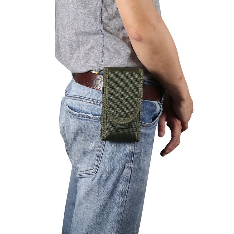 For 6.7 inch and Below Phones Multifunctional Universal Vertical Nylon Fabric Waist Bag Tactical Belt Bag(Green) - free shipping - PMC TechLife - Order now!