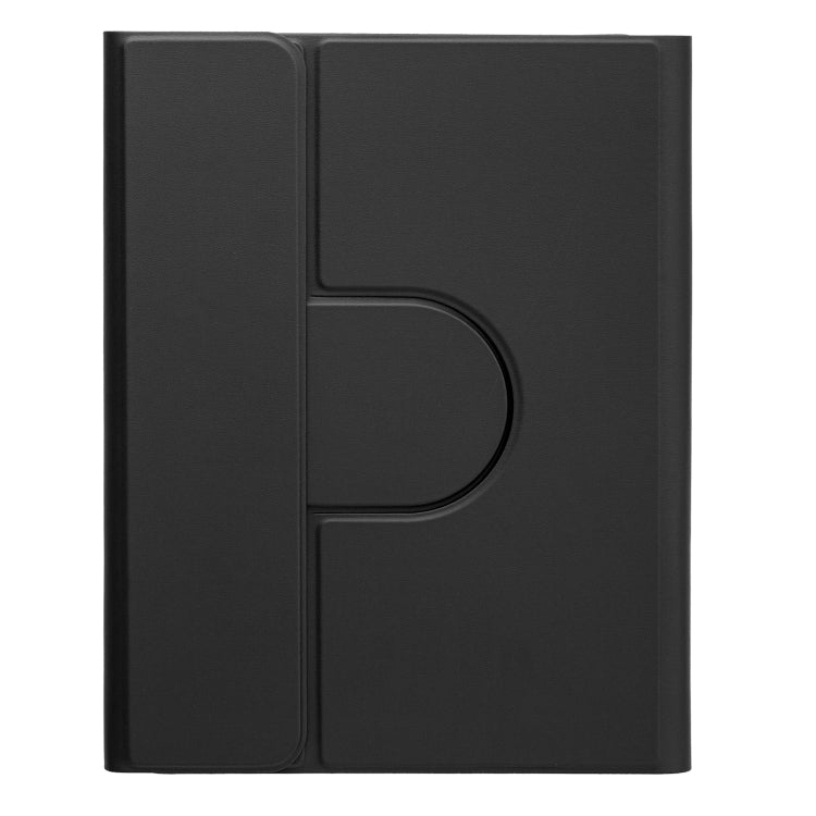 For iPad 10th Gen 10.9 2022 Round Button 360 Degree Rotatable Bluetooth Keyboard Leather Case(Black) - Universal by PMC TechLife | Online Shopping South Africa | PMC TechLife | Buy Now Pay Later Mobicred