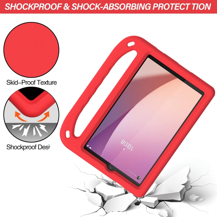 For Lenovo Tab M8 4th / 3th / 2th Gen Handle Portable EVA Shockproof Tablet Case(Red) - Lenovo by PMC TechLife | Online Shopping South Africa | PMC TechLife | Buy Now Pay Later Mobicred