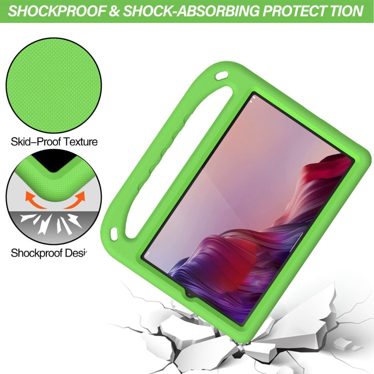 For Lenovo Tab M9 2023 Handle Portable EVA Shockproof Tablet Case(Green) - Lenovo by PMC TechLife | Online Shopping South Africa | PMC TechLife | Buy Now Pay Later Mobicred