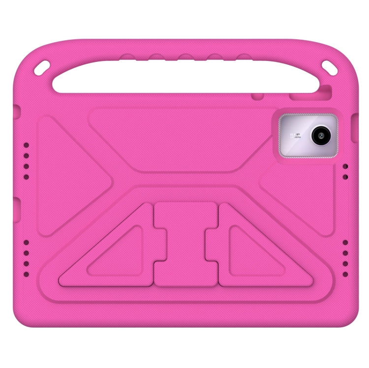 For Lenovo Tab M11/ Xiaoxin Pad 11 2024 Handle Portable EVA Shockproof Tablet Case(Rose Red) - Lenovo by PMC TechLife | Online Shopping South Africa | PMC TechLife | Buy Now Pay Later Mobicred