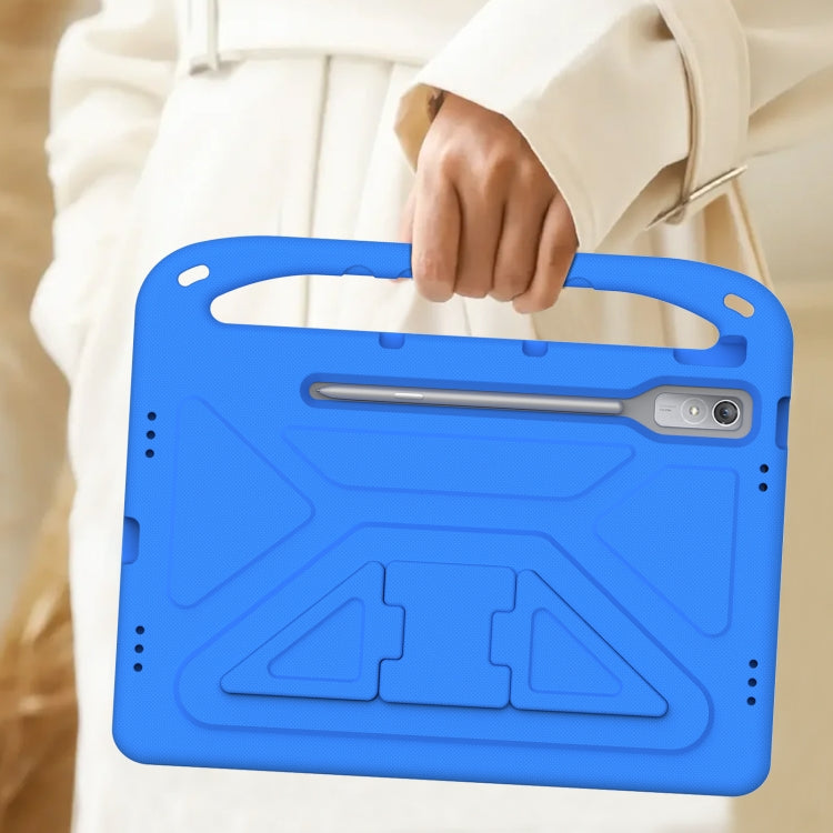 For Lenovo Tab P12 12.7 Handle Portable EVA Shockproof Tablet Case(Blue) - Lenovo by PMC TechLife | Online Shopping South Africa | PMC TechLife | Buy Now Pay Later Mobicred