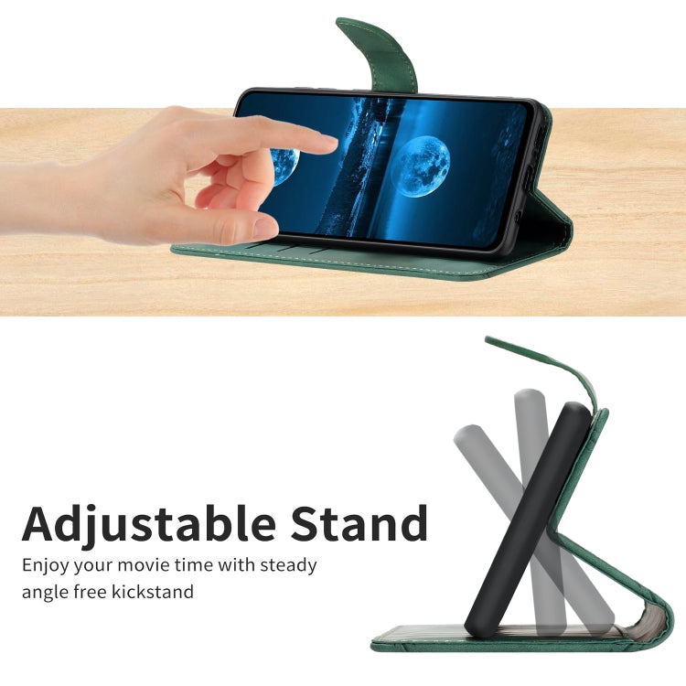 For Google Pixel 9 Pro Stitching Embossed Leather Phone Case(Green) - Google Cases by PMC TechLife | Online Shopping South Africa | PMC TechLife | Buy Now Pay Later Mobicred