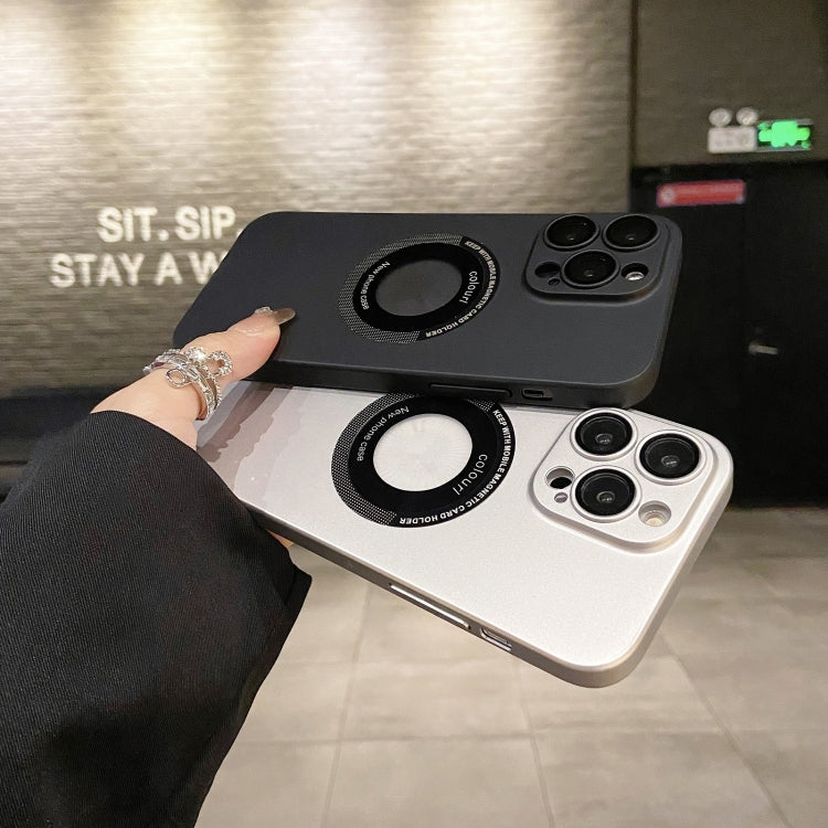 For iPhone 13 Pro Electroplating Oil Injection Magsafe Magnetic PC Phone Case(Green) - iPhone 13 Pro Cases by PMC TechLife | Online Shopping South Africa | PMC TechLife | Buy Now Pay Later Mobicred