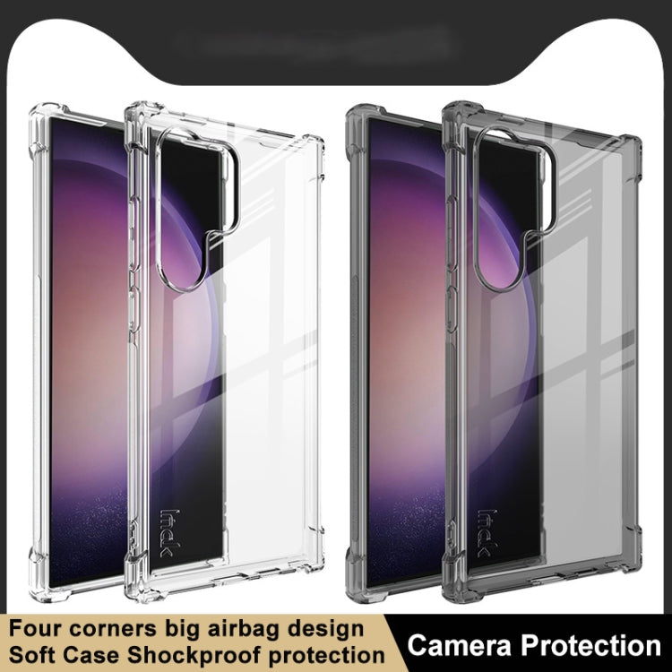 For Samsung Galaxy S24 Ultra 5G imak Shockproof Airbag TPU Phone Case(Transparent) - Galaxy S24 Ultra 5G Cases by imak | Online Shopping South Africa | PMC TechLife
