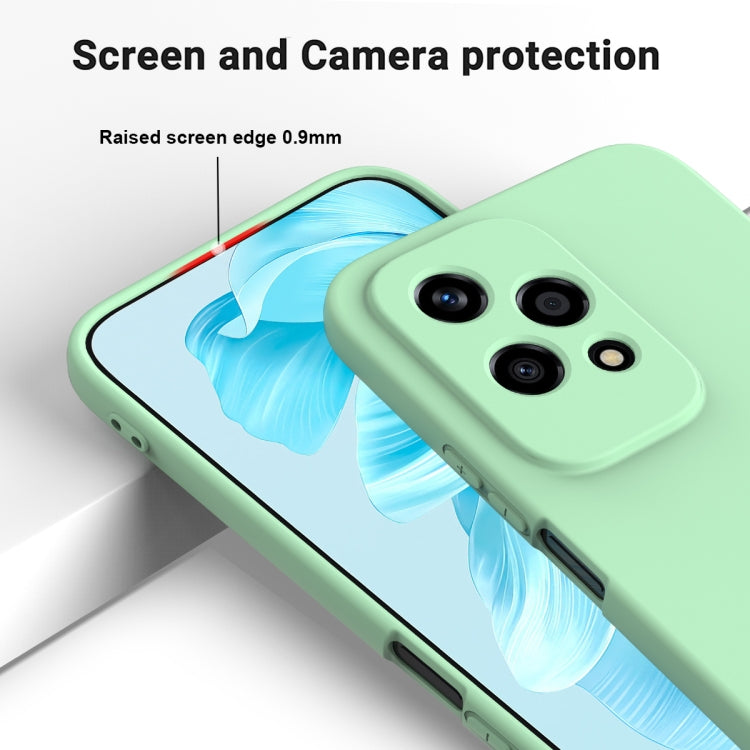 For Honor 200 Lite Global Solid Color Liquid Silicone Dropproof Full Coverage Phone Case(Green) - free shipping - PMC TechLife - Order now!