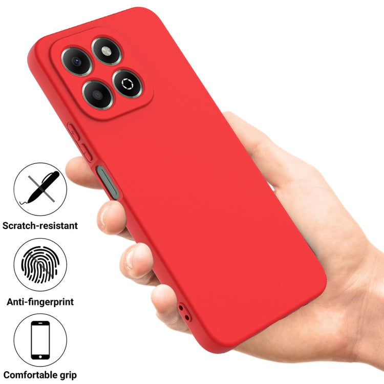 For Honor X6b 4G Solid Color Liquid Silicone Dropproof Full Coverage Phone Case(Red) - free shipping - PMC TechLife - Order now!