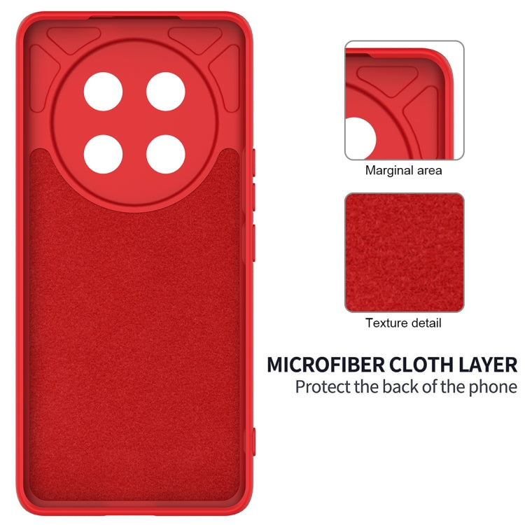 For Honor X9c / X60 Pro 5G Solid Color Liquid Silicone Dropproof Full Coverage Phone Case(Red) - free shipping - PMC TechLife - Order now!