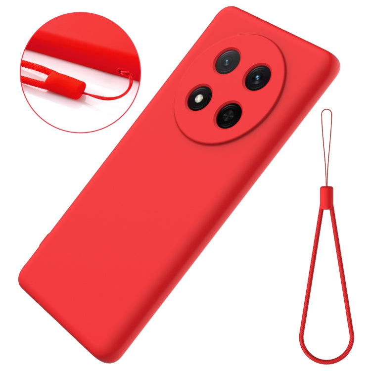 For Honor X9c / X60 Pro 5G Solid Color Liquid Silicone Dropproof Full Coverage Phone Case(Red) - free shipping - PMC TechLife - Order now!