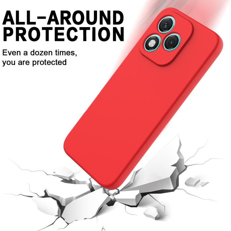 For Honor 400 Lite Global Solid Color Liquid Silicone Dropproof Full Coverage Phone Case(Red) - free shipping - PMC TechLife - Order now!