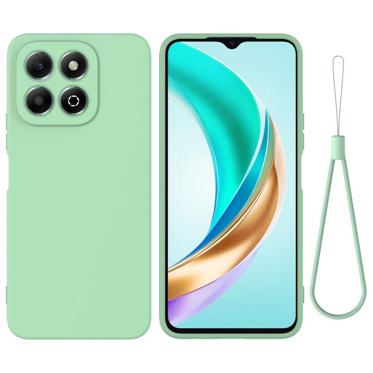 For Honor X6c 4G Solid Color Liquid Silicone Dropproof Full Coverage Phone Case(Green) - free shipping - PMC TechLife - Order now!