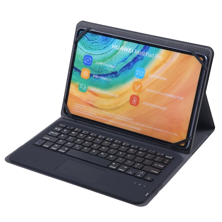 TH10-D For Android & Apple & Windows System 9-10 inch Universal Detachable Touch Bluetooth Keyboard Tablet Case with Stand(Black) - Universal by PMC TechLife | Online Shopping South Africa | PMC TechLife