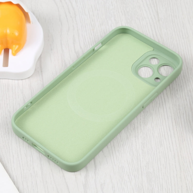 For iPhone 15 Plus Liquid Silicone Magsafe Phone Case(Green) - iPhone 15 Plus Cases by PMC TechLife | Online Shopping South Africa | PMC TechLife
