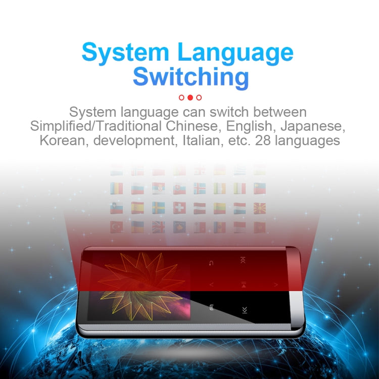 JNN M13 1.8 Inch LCD Screen Touch HiFi MP3 Player, Memory:32GB(With Bluetooth) - free shipping - PMC TechLife - Order now!