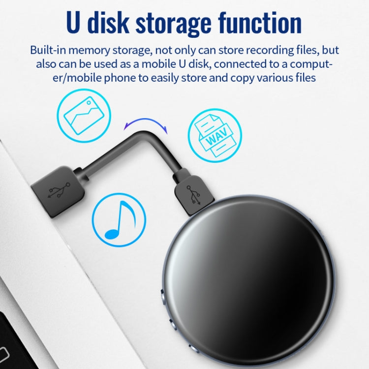 JNN M29 Portable Noise Reduction Smart Voice Control Magnetic Recorder, Memory:4GB - Recording Pen by JNN | Online Shopping South Africa | PMC TechLife | Buy Now Pay Later Mobicred