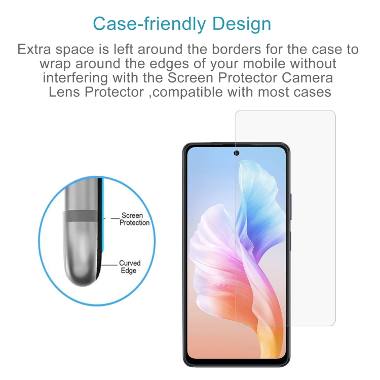 For Blackview Oscal Tiger 12 50pcs 0.26mm 9H 2.5D Tempered Glass Film - For Blackview by PMC TechLife | Online Shopping South Africa | PMC TechLife