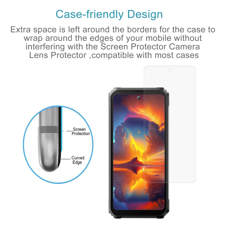 For Blackview BL8000 50pcs 0.26mm 9H 2.5D Tempered Glass Film - For Blackview by PMC TechLife | Online Shopping South Africa | PMC TechLife