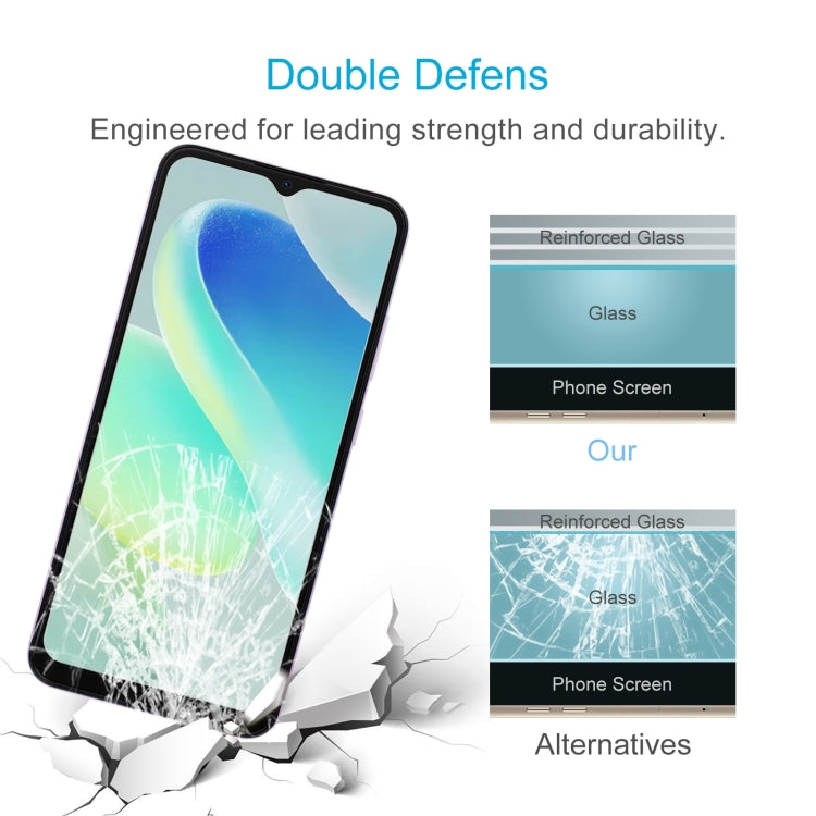 For Blackview Oscal Flat 1C 50pcs 0.26mm 9H 2.5D Tempered Glass Film - free shipping - PMC TechLife - Order now!