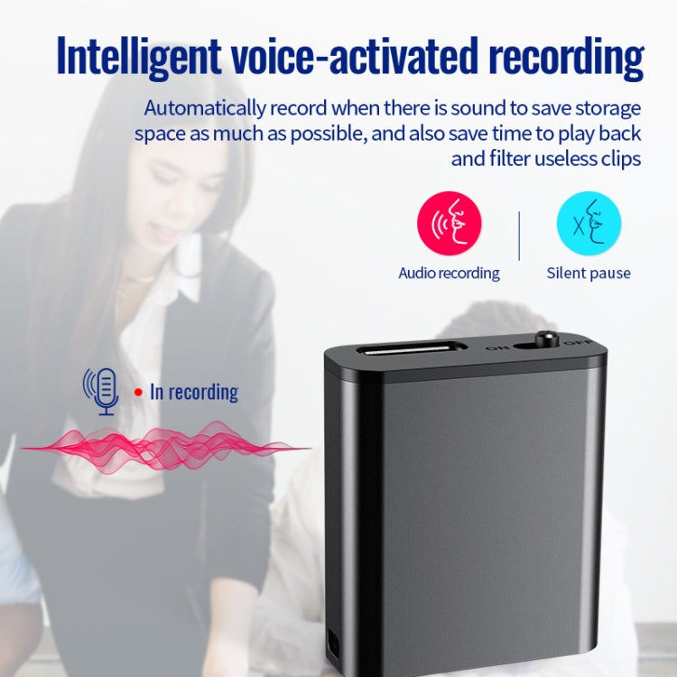 JNN Q8 Portable HD Noise Reduction Smart Voice Recorder, Memory:32GB - Recording Pen by JNN | Online Shopping South Africa | PMC TechLife | Buy Now Pay Later Mobicred