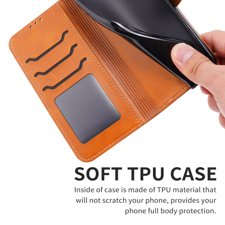 For iPhone 16 Embossed Happy Cat Pattern Flip Leather Phone Case(Yellow) - iPhone 16 Cases by PMC TechLife | Online Shopping South Africa | PMC TechLife | Buy Now Pay Later Mobicred