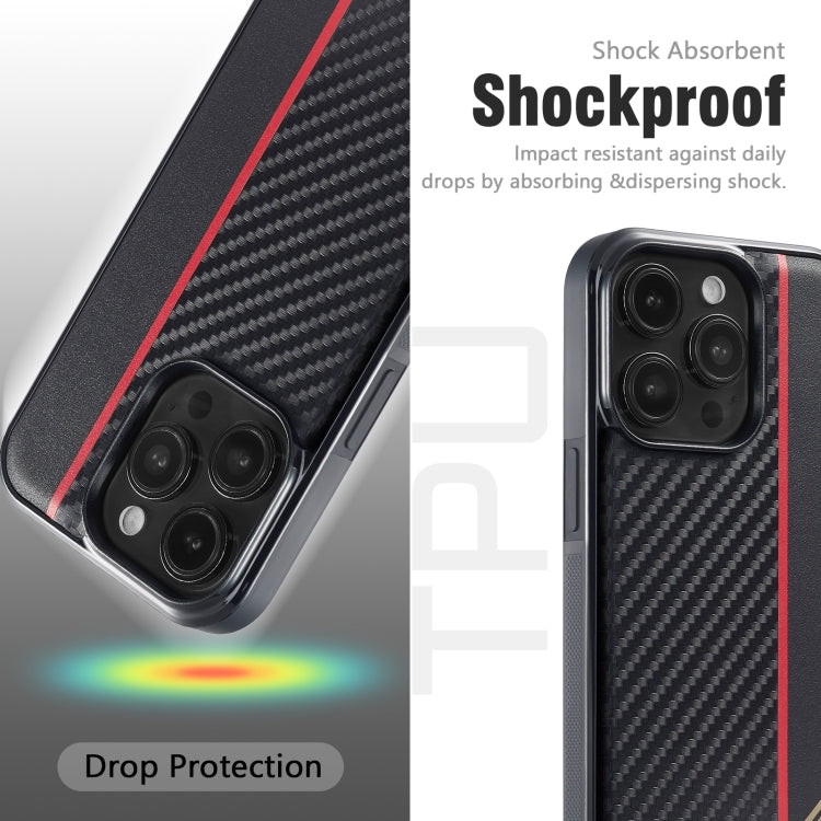 For OPPO Find N3 Flip LC.IMEEKE 3 in 1 Carbon Fiber Texture Shockproof Phone Case(Black) - OPPO Cases by LC.IMEEKE | Online Shopping South Africa | PMC TechLife | Buy Now Pay Later Mobicred